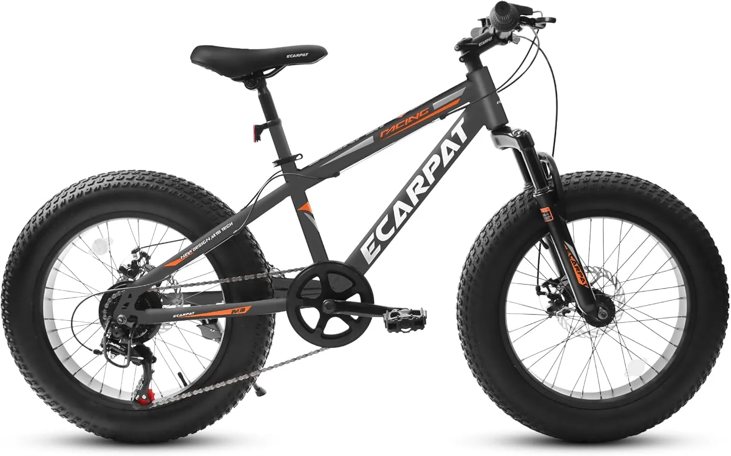 20 inch Mountain Kids Bike for Boys & Girls, Ages 6-12, 7-Speed with Front Suspension
