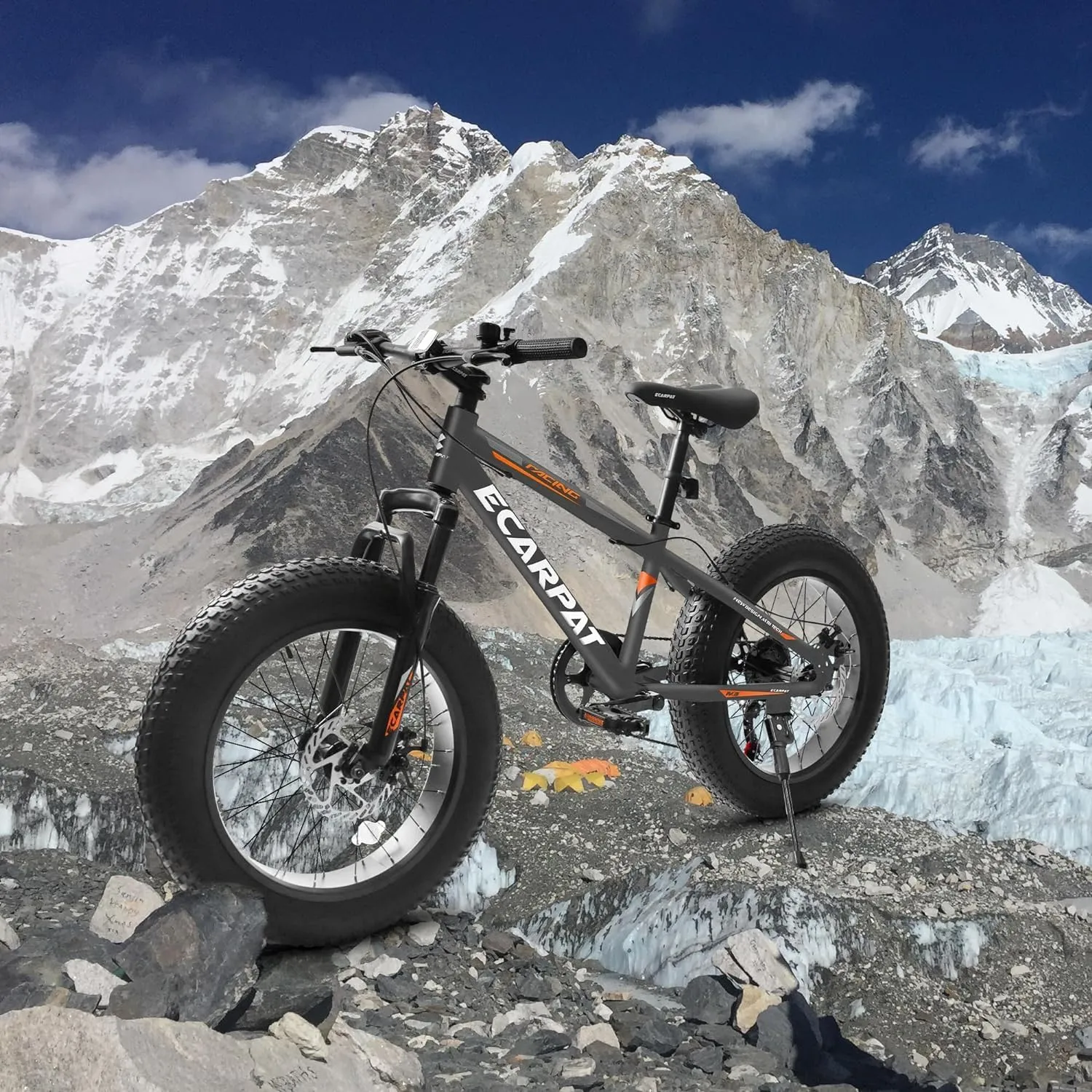 20 inch Mountain Kids Bike for Boys & Girls, Ages 6-12, 7-Speed with Front Suspension