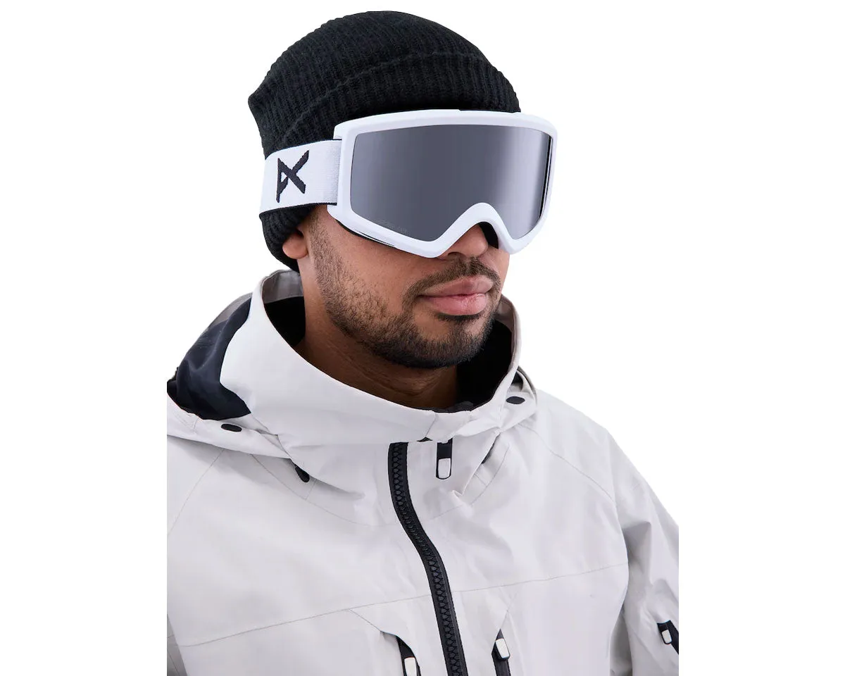 Anon Helix 2.0 Goggle White/Perceive Sunny Onyx   Amber 2025