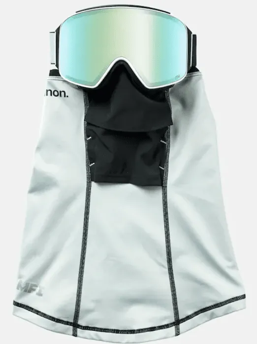 Anon M4 Cylindrical Goggles - Family Tree with Perceive Variable Blue & Perceive Cloudy Pink Lenses and MFI Face Mask