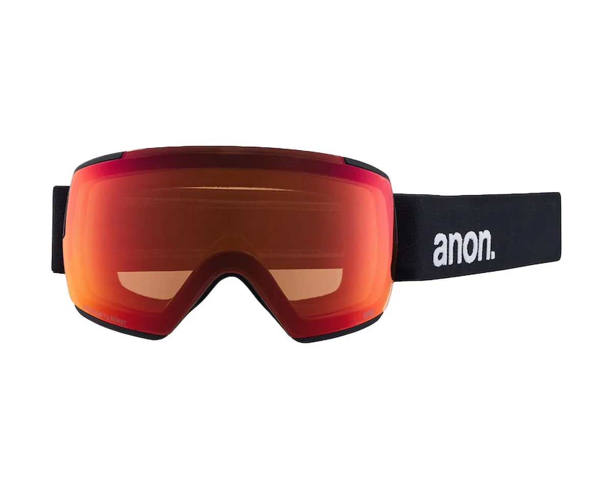 Anon M5S Goggle Black/Perceive Sunny Red   Perceive Cloudy Burst 2025