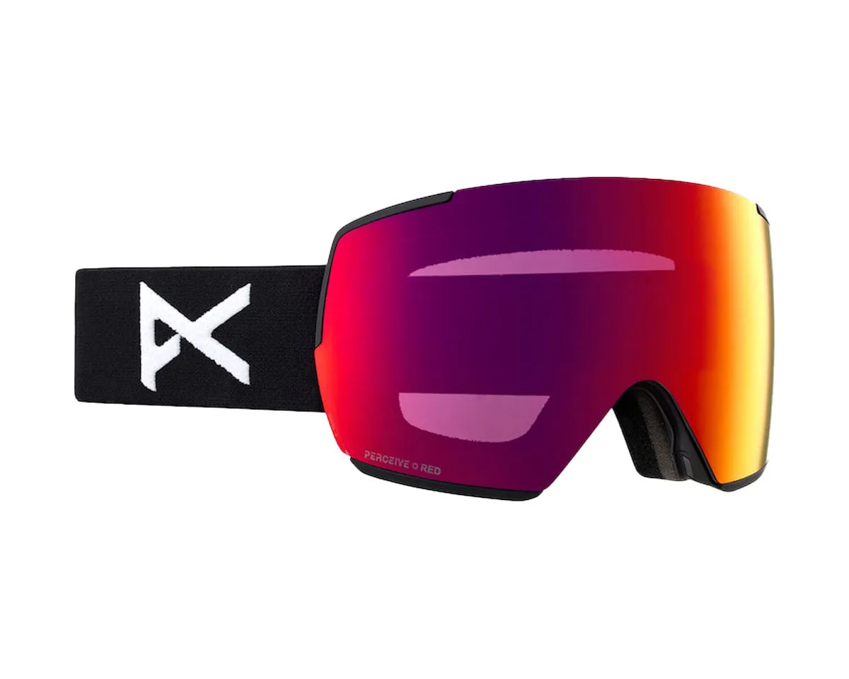 Anon M5S Goggle Black/Perceive Sunny Red   Perceive Cloudy Burst 2025