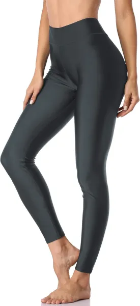 ATTRACO High Waisted Swim Pants - Women's Swim Leggings