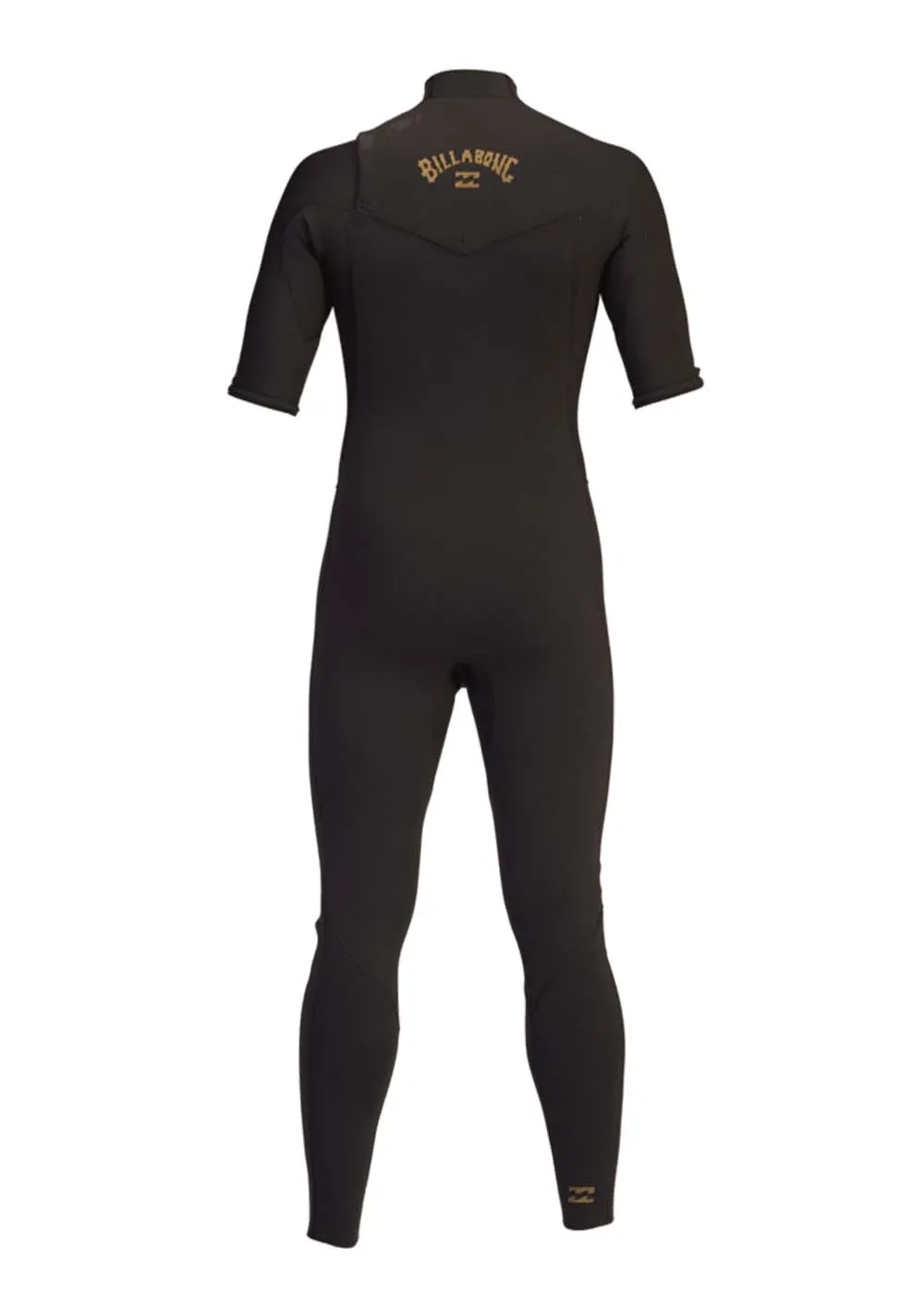 Billabong Mens 202 Revolution Chest Zip Short Sleeve Wetsuit Steamer