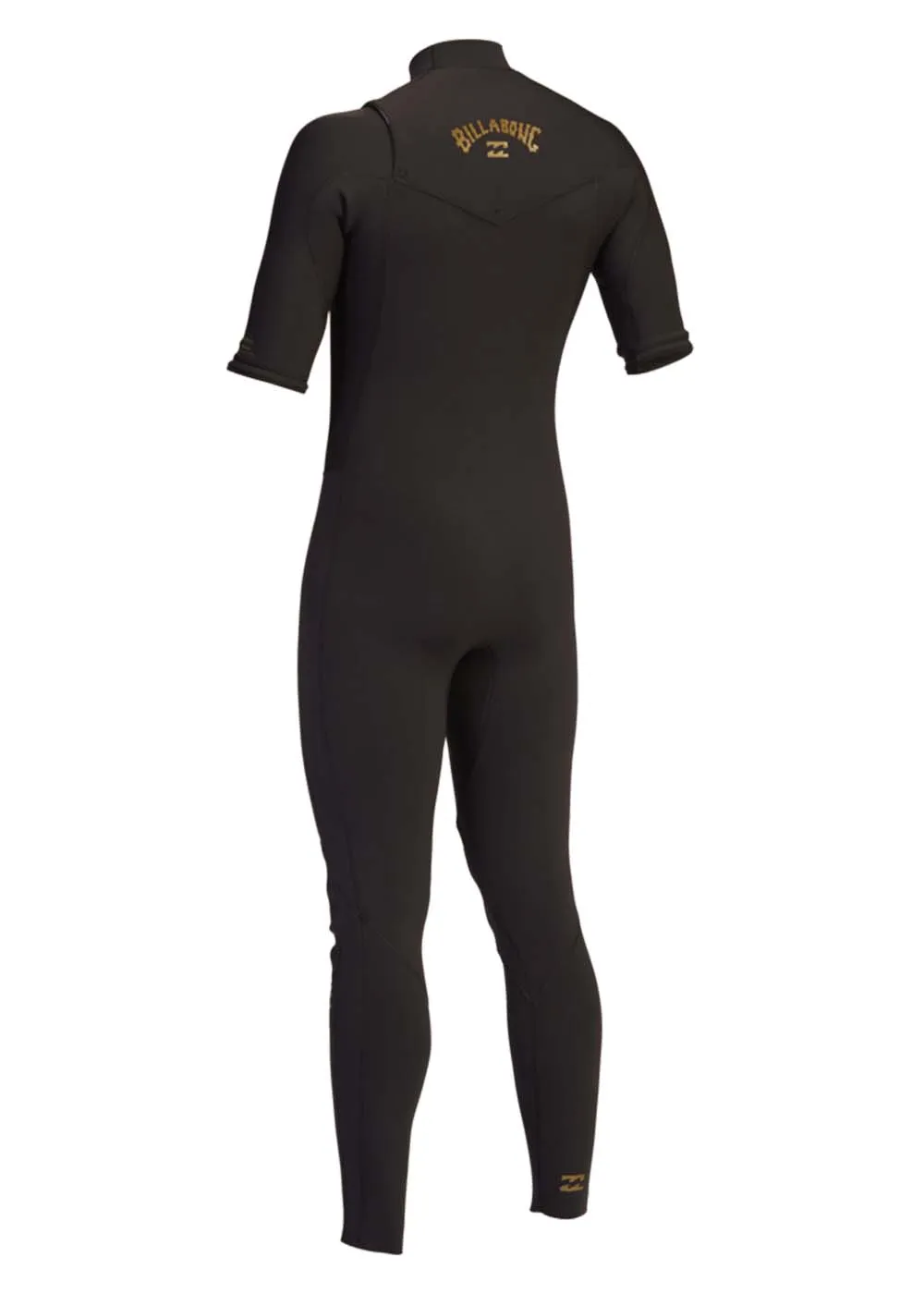 Billabong Mens 202 Revolution Chest Zip Short Sleeve Wetsuit Steamer