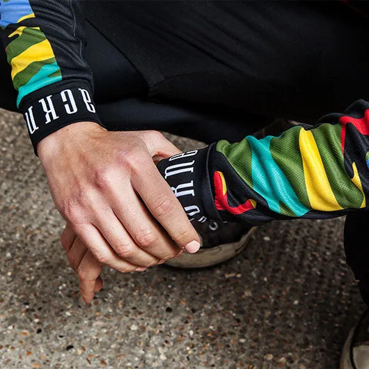 Camo Re-cycle  long sleeve MTB  jersey