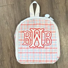 Classic Red Plaid Bring It Lunch Bag
