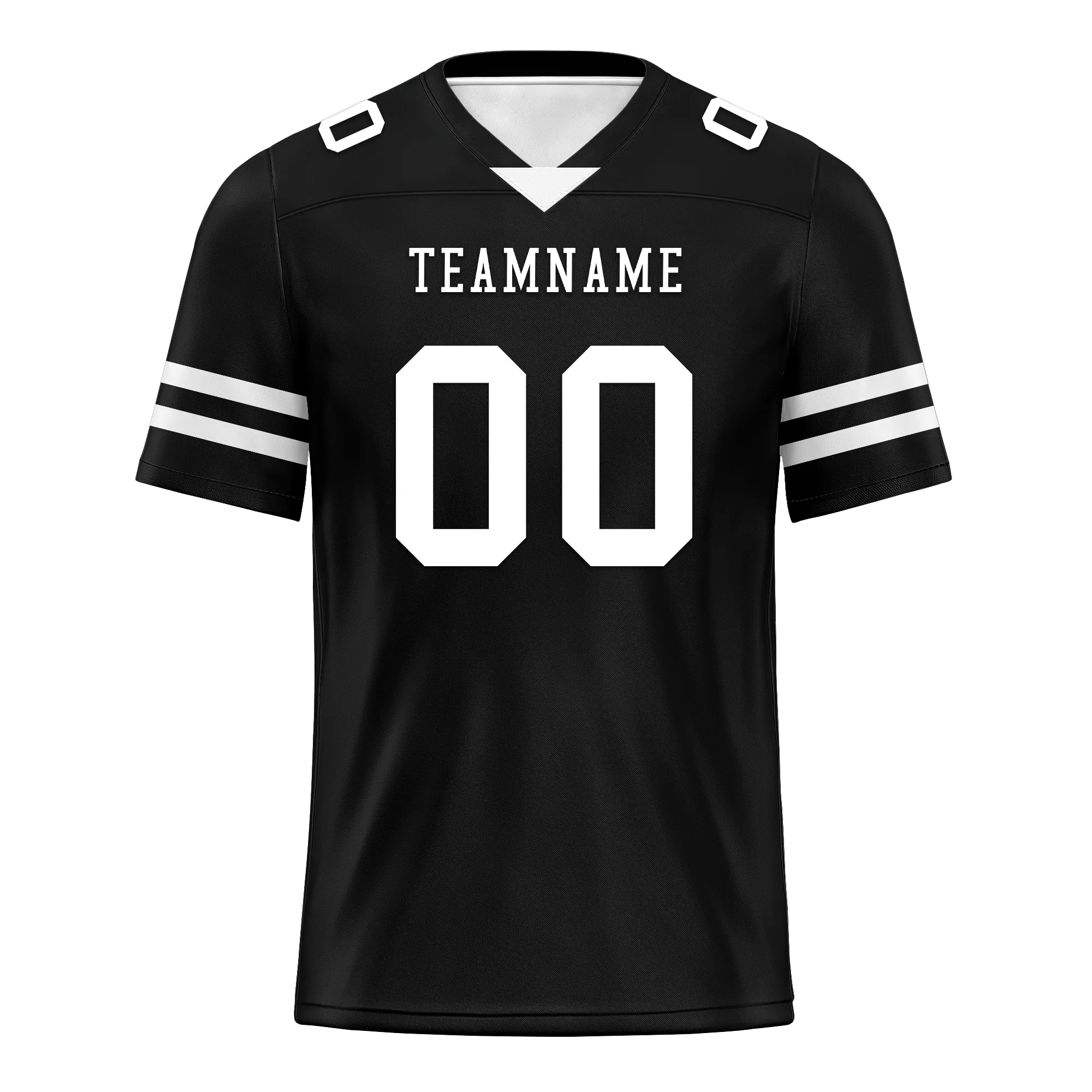 Custom Black Classic Style Personalized Authentic Football Jersey FBJ02-bd0a70bc