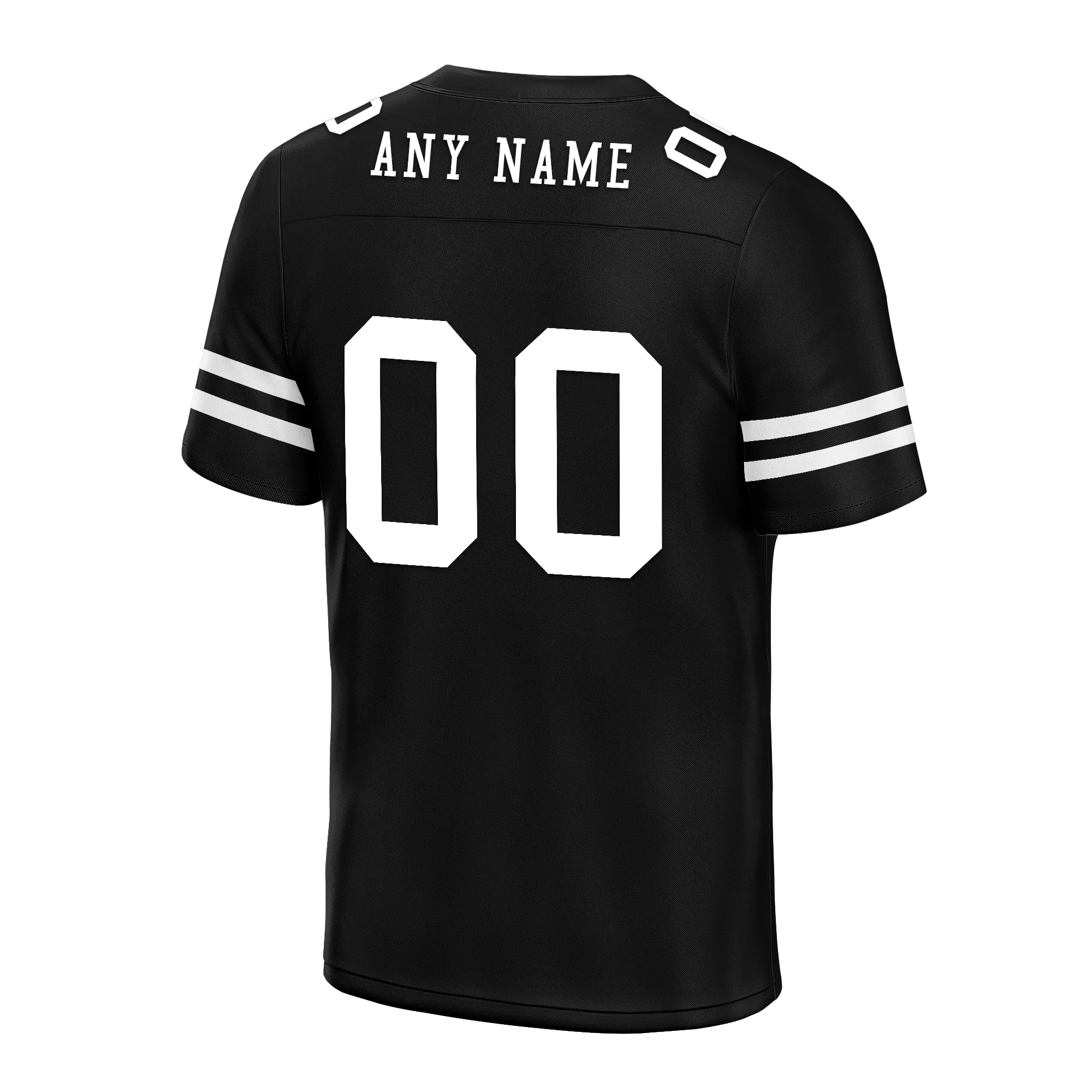 Custom Black Classic Style Personalized Authentic Football Jersey FBJ02-bd0a70bc