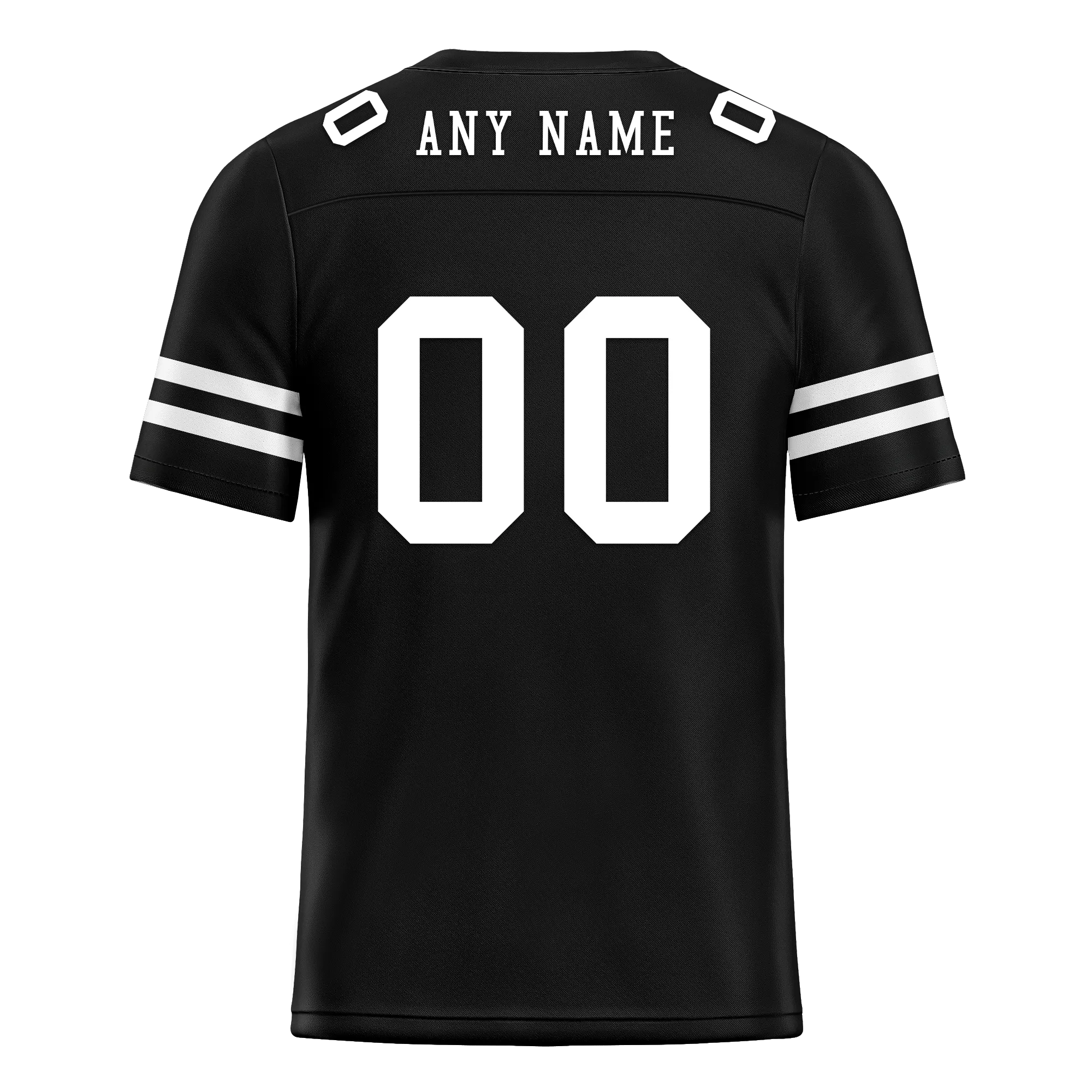 Custom Black Classic Style Personalized Authentic Football Jersey FBJ02-bd0a70bc