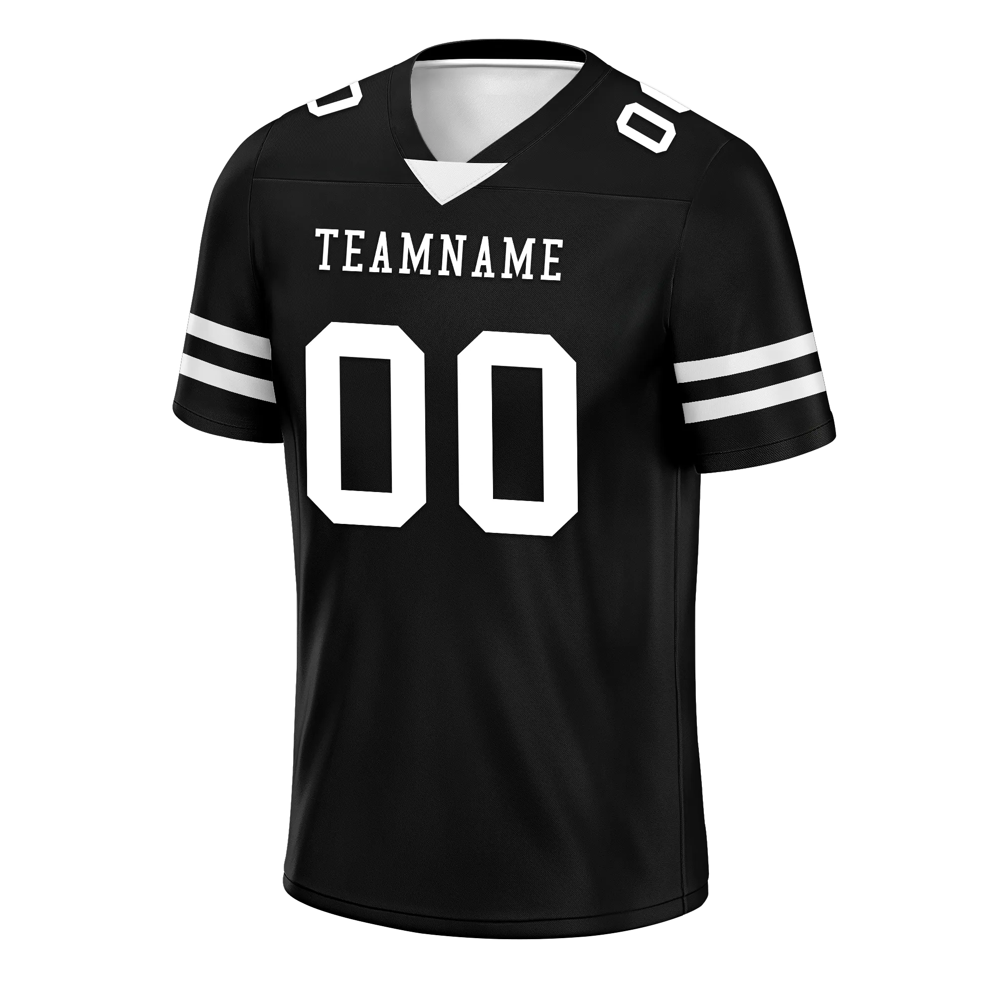 Custom Black Classic Style Personalized Authentic Football Jersey FBJ02-bd0a70bc
