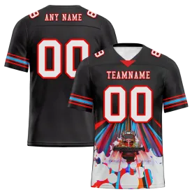 Custom Black Drift Fashion White Personalized Authentic Football Jersey FBJ02-bc0fba0