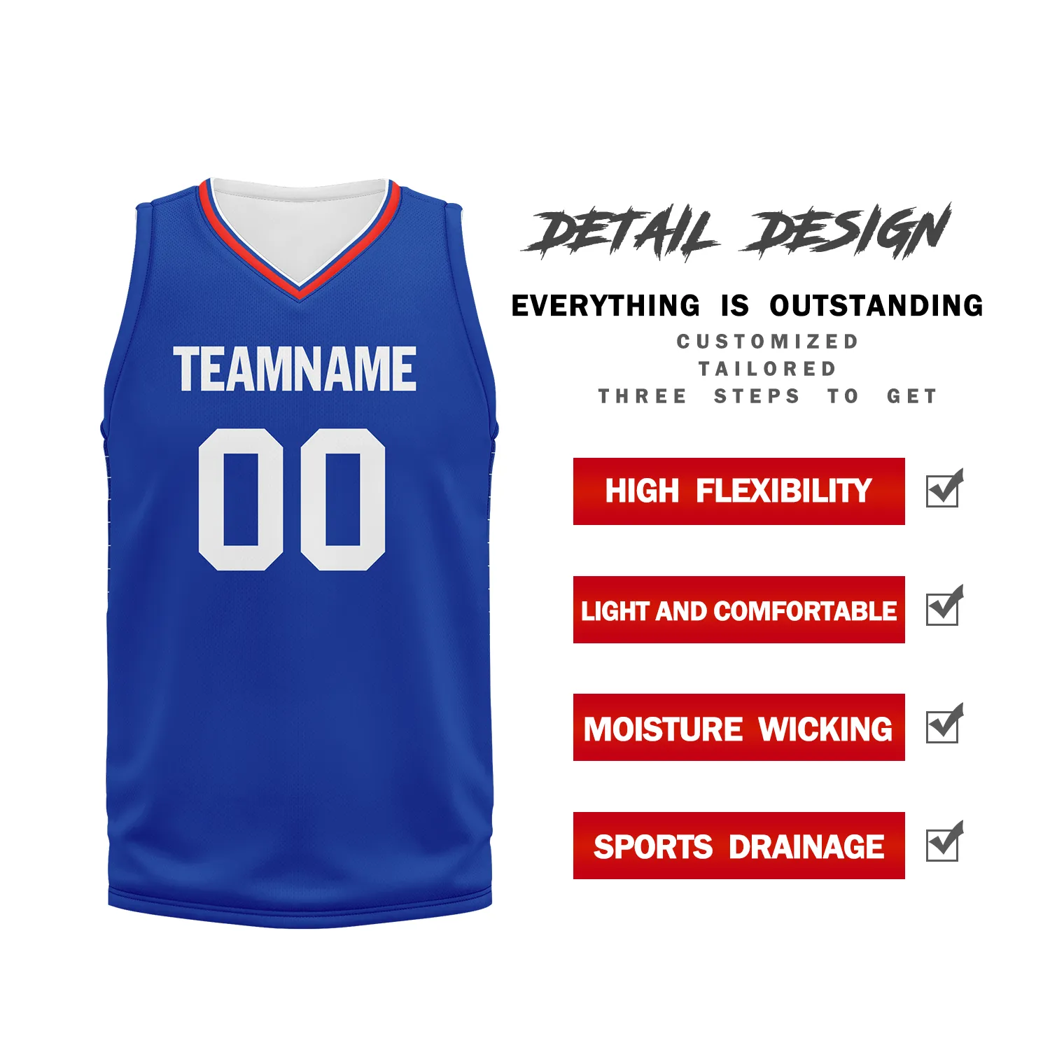 Custom Blue Classic Style Sports Uniform Basketball Jersey BBJ01-bd0a70ca