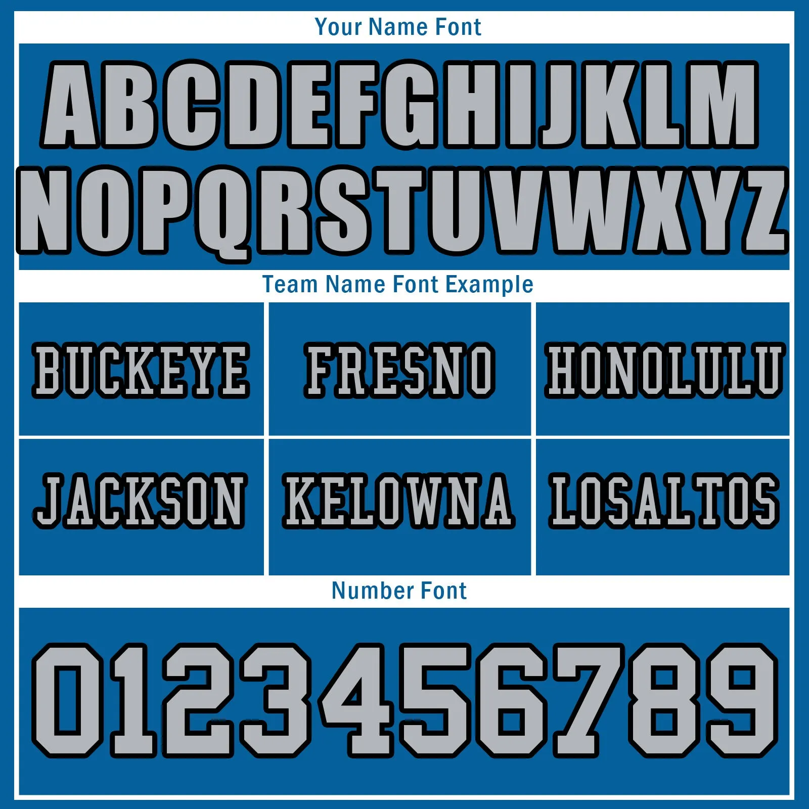 Custom Blue Detroit Personalized Authentic Football Jersey FBJ02-D025033-9