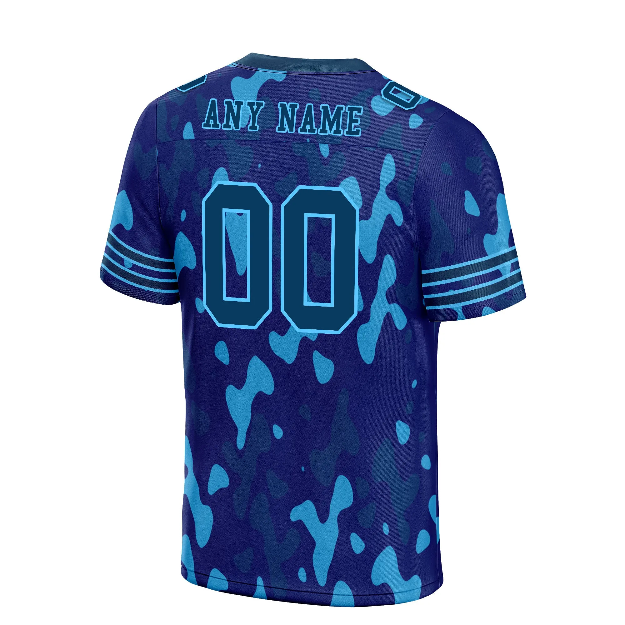 Custom Camo Personalized Authentic Football Jersey FBJ02-D06117