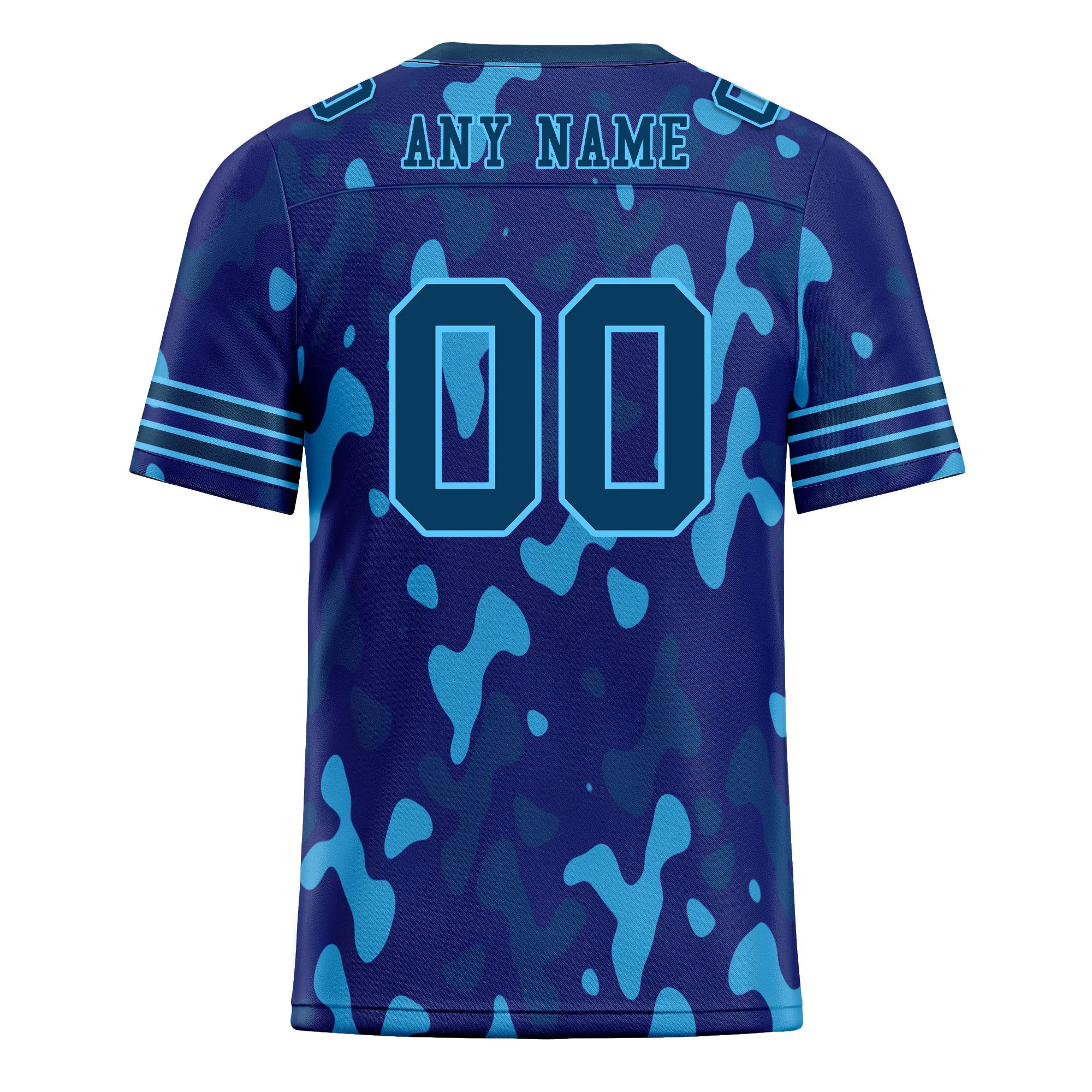 Custom Camo Personalized Authentic Football Jersey FBJ02-D06117