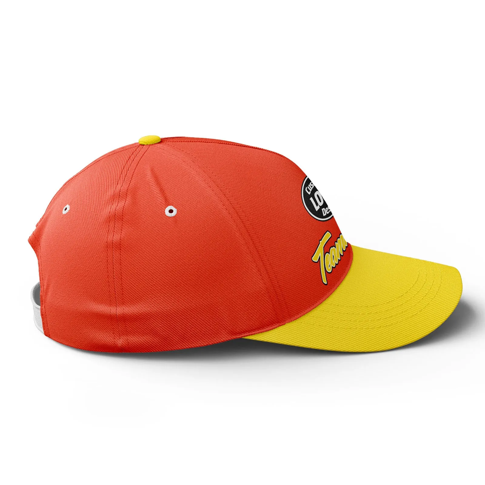 Custom Hat Sport Design Cap Stitched Adjustable Personalized BBCA-D028015-3
