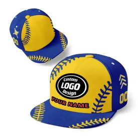 Custom Hat Sport Design Cap Stitched Adjustable Personalized PR067-D023011-12