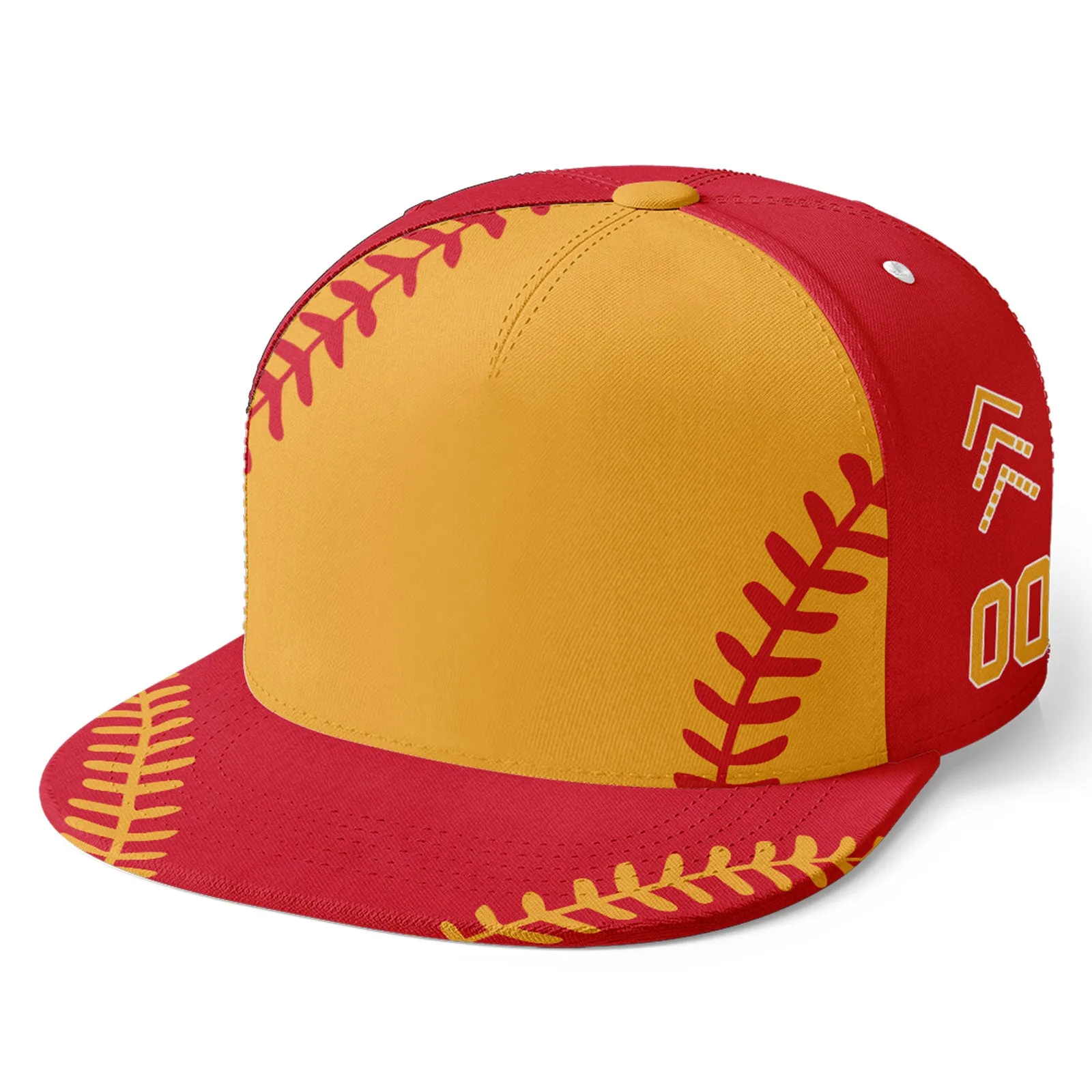Custom Hat Sport Design Cap Stitched Adjustable Personalized PR067-D023011-6