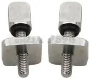 DORSAL THUMB SCREW - Stainless Steel Fin Screw for Longboard and SUP - No Tool Choose 2 or 3 Pack (2 Pack)