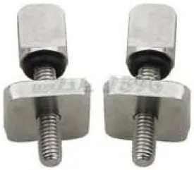 DORSAL THUMB SCREW - Stainless Steel Fin Screw for Longboard and SUP - No Tool Choose 2 or 3 Pack (2 Pack)
