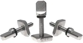 DORSAL Thumb Screw - Stainless Steel Fin Screw for Longboard and SUP - No Tool Choose 2 or 3 Pack (3 Pack)