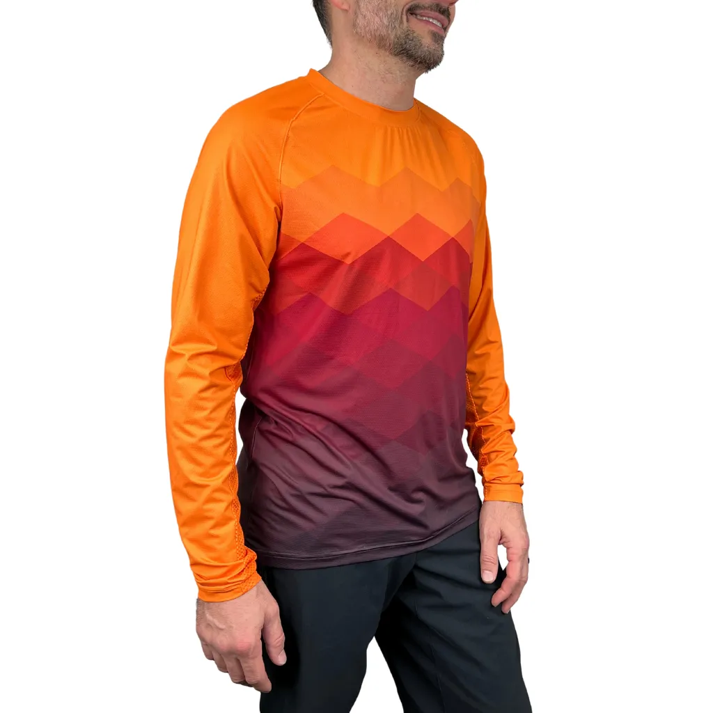 Factory Second - Men's Diffuse Ion Pro MTB Jersey (Long Sleeve)