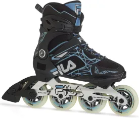 FILA Legacy Pro 84 Fitness Inline Skates for Men and Women - Airflow Technology, 84mm Wheels, ABEC 7 Bearings, High Cuff Support