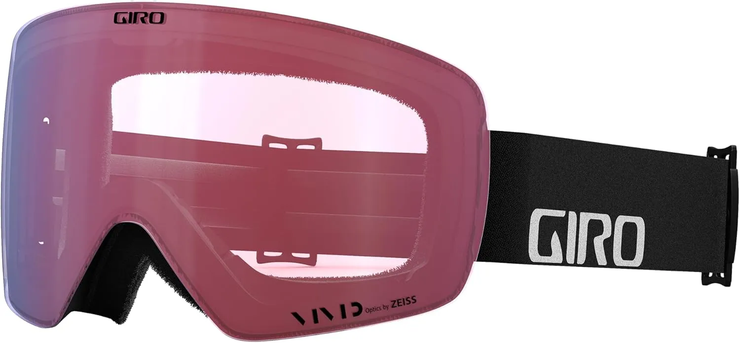 Giro Contour Snowboard Ski Goggles - for Men & Women - Magnetic Quick Change w/ 2 VIVID Lenses - Anti-Fog Vent Tech - OTG