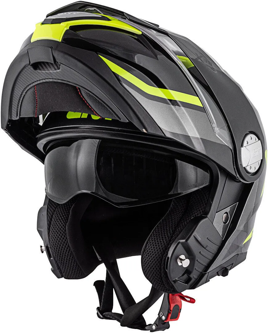 GIVI HX33 - Matt Black Yellow Flouro