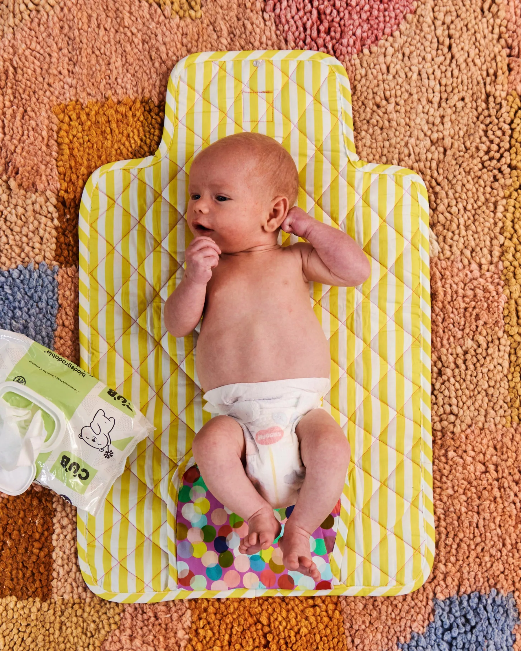 Kip & Co Confetti Pink Baby Change Mat