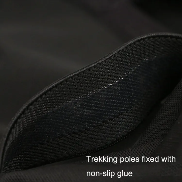 Large Capacity Elastic Mesh Close-fitting Mobile Phone Bag Cycling Mountaineering Kettle Bag, Size: XXL(Black White)