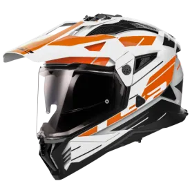 Ls2 Mx702 Pioneer  Namib Advebture Helmet White Orange-06