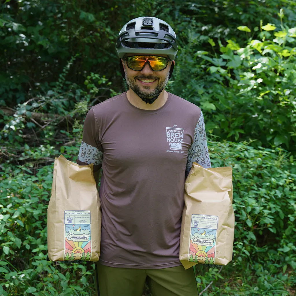 Men's Ion Pro Short Sleeve MTB Jersey (Coffee Lovers) *NEW UPDATED FIT*
