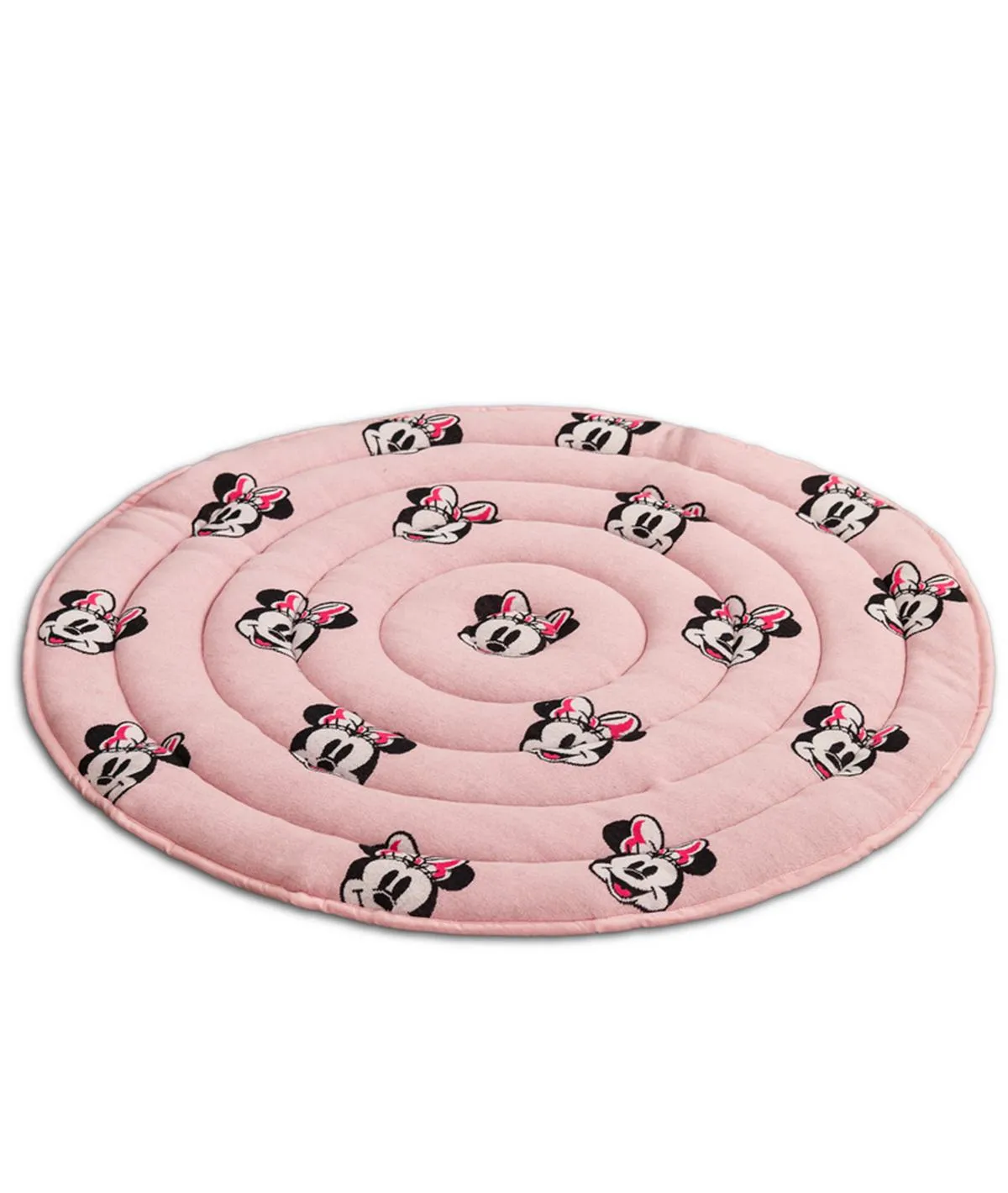 Minnie Lover - Disney Cotton Knitted Quilted Anti skid Playmat for Babies