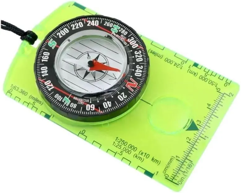 Navigation/Orienteering Compas | Map Reading Compass | Boy Scout Gifts Compass for Backpacking Hunting/Hiking