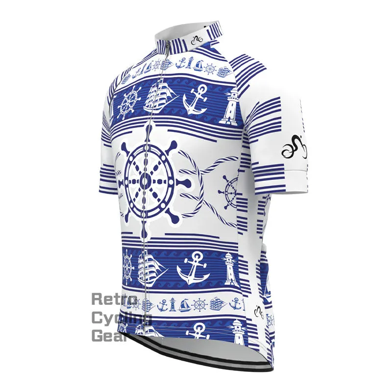 Pirate Ship Short Sleeves Cycling Jersey