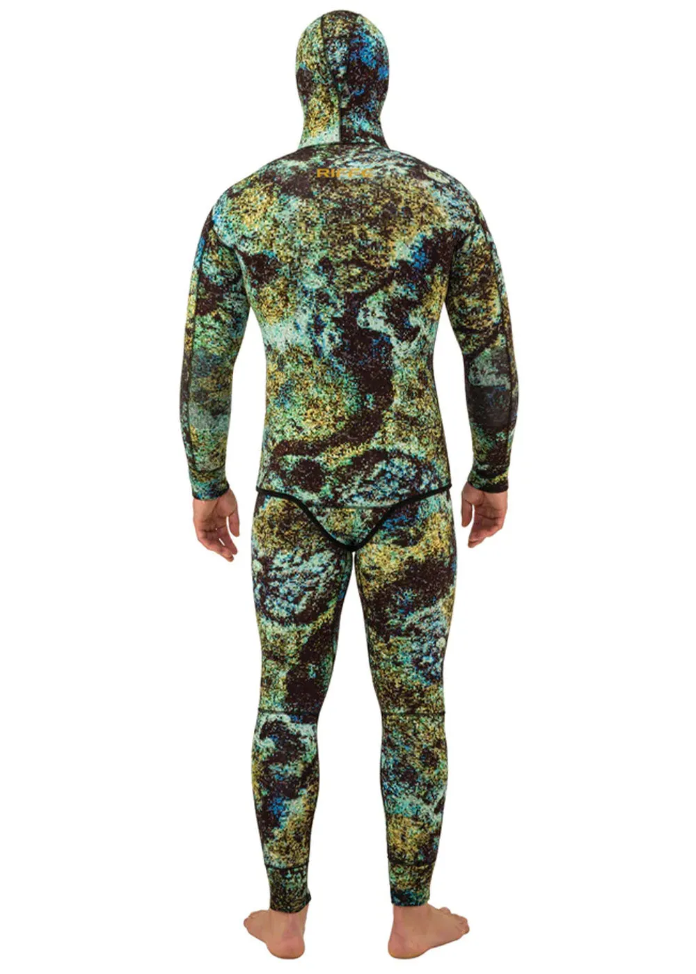 Riffe Mens Digi-Tek 5mm Open Cell 2 Piece Wetsuit
