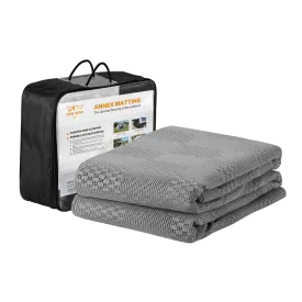 San Hima 6M x 2.5M Annex Matting Floor Mats Mesh Caravan Park Camping Picnic