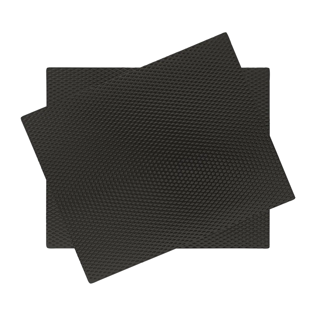 SM1417BLWRX2 2-Pack Black Matte Nonslip Counter Mat  14 x 17-Inches