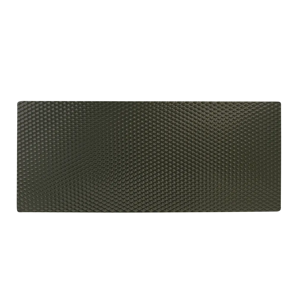SM820BLWR Black Matte Nonslip Counter Mat 8.5 x 20-Inches