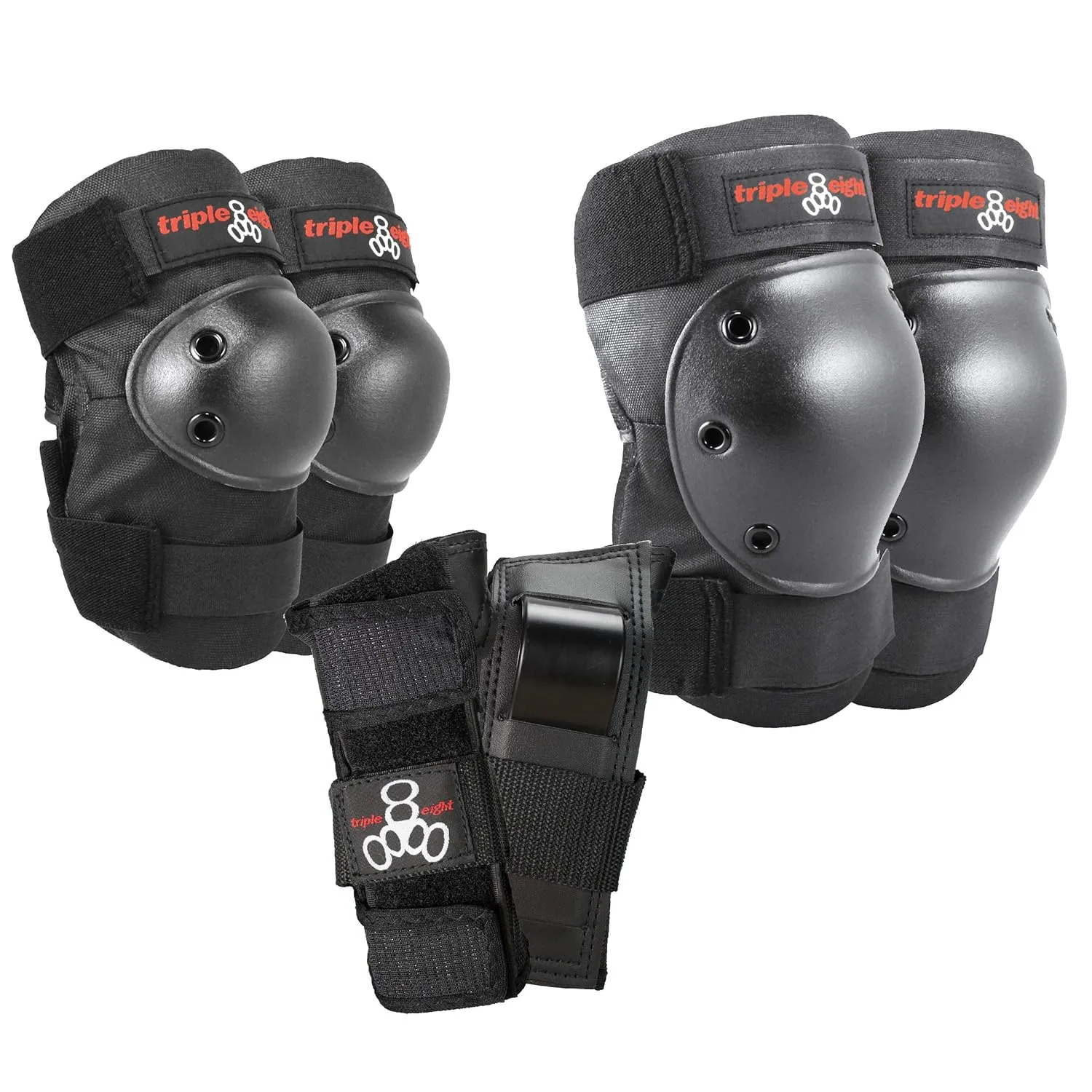 Triple Eight Saver Series Pad Set with Kneesavers, Elbowsavers and Wristsavers, Small
